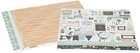 Carta Bella Company Home Again Collection Kit   Green  Blue  Woodgrain  Black   
