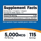 Nutricost Organic Vitamin B12 Liquid Drops  5 000mcg  - 3 8 Fl Oz  Usda Organic