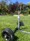 Hd Wheeled Cart   Rain Bird  25pj   Wobbler Lawns Gardens Pasture See Video Here