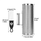 Metal Guiro Instrument 3  8  Professional Shaker W  Scraper For Latin Percussion