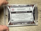Alphonso Davies Partial Signed Relic Auto Jersey  99 Topps Museum Collection