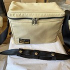 Vintage Bug Bags Canvas Camera Bag Padded Dslr Slr Case Adjustable Dividers Tan