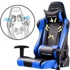  Gaming Chair Racing Office Computer Ergonomic Video Game Chair Navyblue