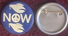 Vintage 1960s        Vietnam War Peace Now         Dove Pin Pinback