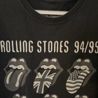 Rolling Stones Voodoo Lounge Tour 94 95  Men   s Retro Bravado Concert T-shirt Xxl