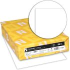 Cardstock  8 5  X 11   90 Lb 163 Gsm  White  Lightweight  Brightness 94  300 Pcs