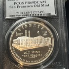 2006-s San Francisco Old Mint Silver Commemorative Dollar Pr69dcam Pcgs Proof 69
