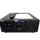 Sony Cdp-cx355 Cd Changer 300-disc Black Refurbished W remote One Year Warranty