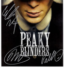 Peaky Blinders Signed Movie Poster 11x17 With Coa - Authentic Memorabilia