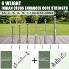 Adjustable Masbell Club Bell  6-in-1 High-end Steel Indian Club