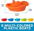 Stackable Toy Boat     6pcs Educational Water Toys For Toddlers