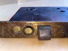 Antique Vintage Cast Iron Corbin Door Mortise Lock Part With Key Works