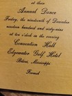 Hbcu College  1969  Omega Psi Phi Dance Invitation   Bloxi Mississippi