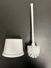 Set Of 2 Pcs White Toilet Brush Toilet Brush And Holder Toilet Bowl Brushes Set