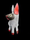 Rabbit Mexican Folk Art Wood Carving  Oaxacan Alebrije  Oaxaca Mexico
