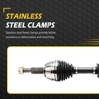 Front Cv Axle Shaft Assembly Pair For 01-03 Durango 01-04 Dakota 4wd Awd 66-3324