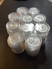 100 Presidential Shell Coin Game Tokens Lot Vintage Mixed Collection Rare Set