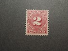 Us Stamp     Scott No J 32    1894 2c   Postage Due    Perf 12     Mnh  Vf  Og