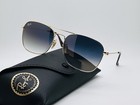 Ray-ban Caravan Rb3136 58mm Metal Sunglasses - Gold Frame   Gray Gradient Lens