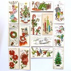 Mixed Lot Of 38 Vintage Christmas Holiday Cards  Circa 1950  Some Unused