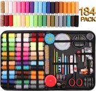 Sewing Kit  184 Large Premium Sewing Supplies  38 Xl Thread Spools  Suitable For
