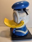 Vtg 60-70s Walt Disney Play Pal Plastics Donald Duck Piggy Bank Coin Bank 10 5 