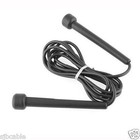 Black 2 7m 9ft Plastic Handle Speed Skipping Jump Rope Boxing Exercise Jumping 