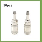 50pc Blood Pressure Monitor Arm Cuff Tube Connector Replacement   for Id4 0mm Tube