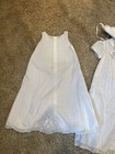 Nwt Feltman Brothers Sz 6 9 White With Bonnet Christening Gown   Slip