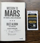 Signed Buzz Aldrin Mission To Mars Autographed Jsa Certified