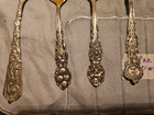 Lot Of 7 Vintage Sterling Silver Souvenir 925 Spoons  2 Are Pre 1900    331