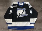 2000-2001 Game Worn Tampa Bay Lightning Nhl Hockey Jersey Sheldon Keefe  54