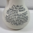 Authentic Antique Vintage Improved Dr  Nelson s Earthenware Medical Inhaler 7 h