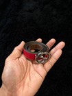 2 Preowned Gucci Belt Kids S  red  And S  gg  4-6yrs