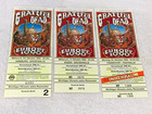 Grateful Dead 3 Unused 1990 Tickets Europe Hamburg Germany Jerry Garcia Ephemera