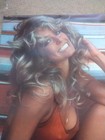 Vintage 1976 Farrah Fawcett Swimsuit Poster Cl 14-507 20  X 28  Original Owner