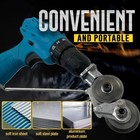 Electric Drill Shears Plate Cutter Attachment Metal Sheet Cutter Nibbler Saw Usa