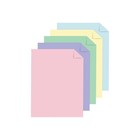 Astrobrights Astrodesigns 65 Lb  Paper 8 5  X 11  Assorted Pastel Colors 50