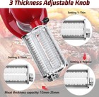 Adjustable Meat Tenderizer Attachment For Kitchenaid Stand Mixers     3 Thickness