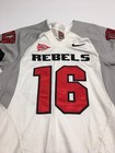 Game Worn Used Nike Unlv Runnin  Rebels Football Jersey Size M  16
