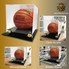 Max Pro Acrylic Basketball Display Case With Mirror Back
