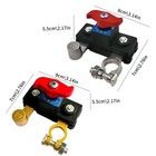 Universal Car Battery Isolator Switch 12v 24v Cut Off Kill Switch For Auto Rv   