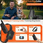 Dog Training Collar 3300ft Remote Rechargeable Shock Pet Waterproof Trainer