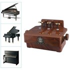 Adjustable Piano Pedal Extender Bench  rose Wood 