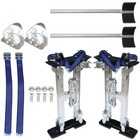 Silver Drywall Stilts Aluminum Tool Stilt For Painting Painter Taping 18 - 30 