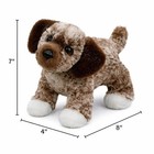 Douglas Spud Mixed Breed Mutt Dog Plush 8   20 Cm  Long  Brown   Cream 