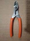 Snap-on Tools Usa New Orange Soft Grip 7  Wire Stripper Cutter Crimper Pwcs7acf