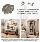 All-in-one Paint By Heirloom Traditions  Stonehenge  mid-tone Neutral Taupe  