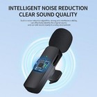Lavalier Microphone Wireless Audio Video Recording Mini Mic For Iphone Ios