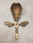 Decorative Solid Brass Bee Hardware Door Knocker Bronze